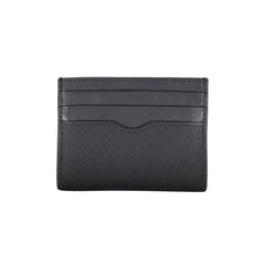 Cartera de cuero azul Tommy Hilfiger para hombre