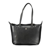 Bolso de mano Tommy Hilfiger de poliéster negro
