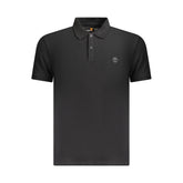 Polo Timberland de algodón negro para hombre