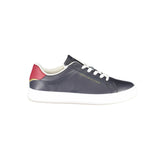 Zapatillas Tommy Hilfiger de piel azul para mujer