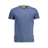 Camiseta Timberland azul de algodón orgánico para hombre