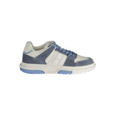 Zapatillas Tommy Hilfiger de piel azul claro para mujer