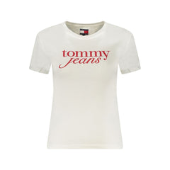 Camisetas y tops de algodón blancos de Tommy Hilfiger