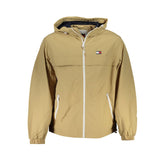 Chaqueta de poliamida beige de Tommy Hilfiger