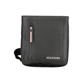 Bolso de hombro de polietileno negro Tommy Hilfiger