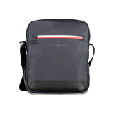 Bolso de hombro de polietileno azul Tommy Hilfiger