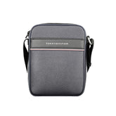 Bolso de hombro de polietileno azul Tommy Hilfiger