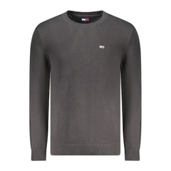 Suéter Tommy Hilfiger de algodón negro para hombre