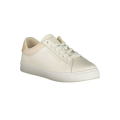 Zapatillas Tommy Hilfiger de piel beige para mujer