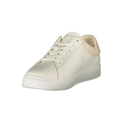 Zapatillas Tommy Hilfiger de piel beige para mujer