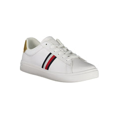 Zapatillas Tommy Hilfiger de piel blanca para mujer
