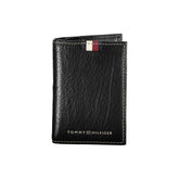 Tarjetero Tommy Hilfiger de piel negra para hombre