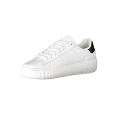 Zapatillas Tommy Hilfiger de cuero blanco para hombre