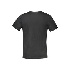Camiseta de algodón negra Tommy Hilfiger para hombre
