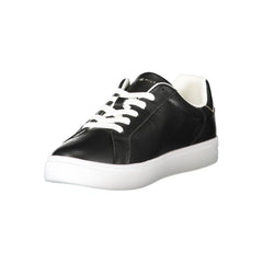 Zapatillas Tommy Hilfiger de piel negra para mujer