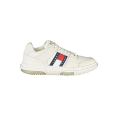 Zapatillas Tommy Hilfiger de piel blanca para mujer