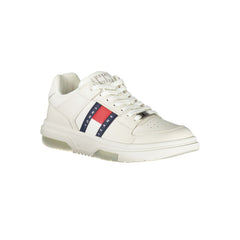 Zapatillas Tommy Hilfiger de piel blanca para mujer