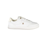 Zapatillas Tommy Hilfiger de piel blanca para mujer