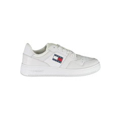 Zapatillas Tommy Hilfiger blancas de poliéster reciclado para mujer