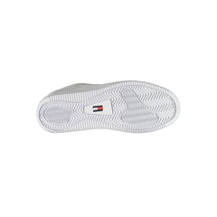 Zapatillas Tommy Hilfiger blancas de poliéster reciclado para mujer