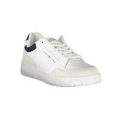 Zapatillas Tommy Hilfiger de cuero blanco para hombre
