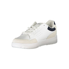 Zapatillas Tommy Hilfiger de cuero blanco para hombre