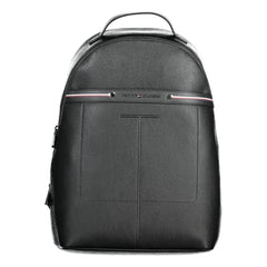 Mochila Tommy Hilfiger de polietileno negra para hombre