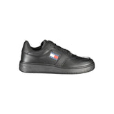 Zapatillas Tommy Hilfiger negras de poliéster