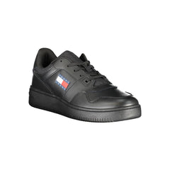 Zapatillas Tommy Hilfiger negras de poliéster