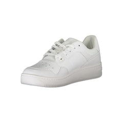 Zapatillas Tommy Hilfiger de piel blanca para mujer