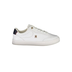 Zapatillas Tommy Hilfiger de piel blanca para mujer