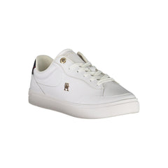 Zapatillas Tommy Hilfiger de piel blanca para mujer