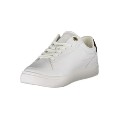 Zapatillas Tommy Hilfiger de piel blanca para mujer
