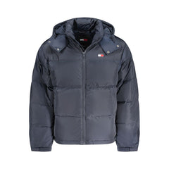 Chaqueta de poliéster azul Tommy Hilfiger para hombre
