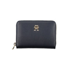Cartera multiusos elegante azul con cremallera de Tommy Hilfiger