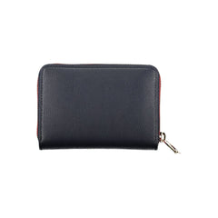 Cartera multiusos elegante azul con cremallera de Tommy Hilfiger