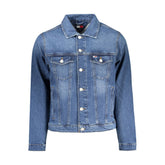 Chaqueta de algodón azul Tommy Hilfiger para hombre