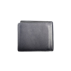 Cartera de cuero azul Tommy Hilfiger para hombre