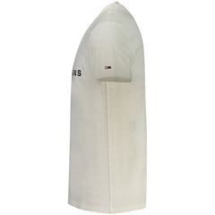 Camiseta blanca de algodón Tommy Hilfiger para hombre