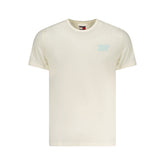 Camiseta de algodón beige para hombre de Tommy Hilfiger