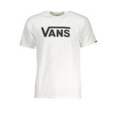 Camiseta blanca de algodón Vans para hombre