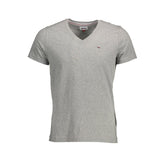 Camiseta de algodón marrón Tommy Hilfiger para hombre