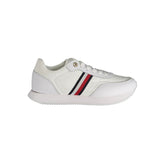 Zapatillas blancas de poliéster de Tommy Hilfiger