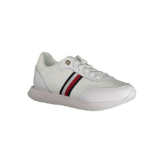 Zapatillas blancas de poliéster de Tommy Hilfiger