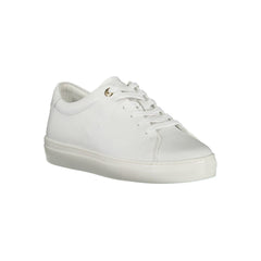 Zapatillas Tommy Hilfiger de piel blanca para mujer