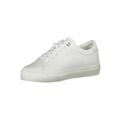 Zapatillas Tommy Hilfiger de piel blanca para mujer
