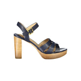 Sandalias de cuero azul Ralph Lauren