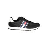 Zapatillas Tommy Hilfiger negras de poliéster