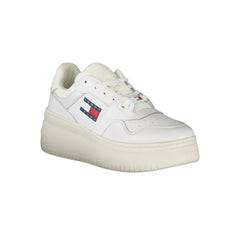 Zapatillas Tommy Hilfiger de piel blanca para mujer