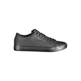 Zapatillas Tommy Hilfiger de cuero negro para hombre